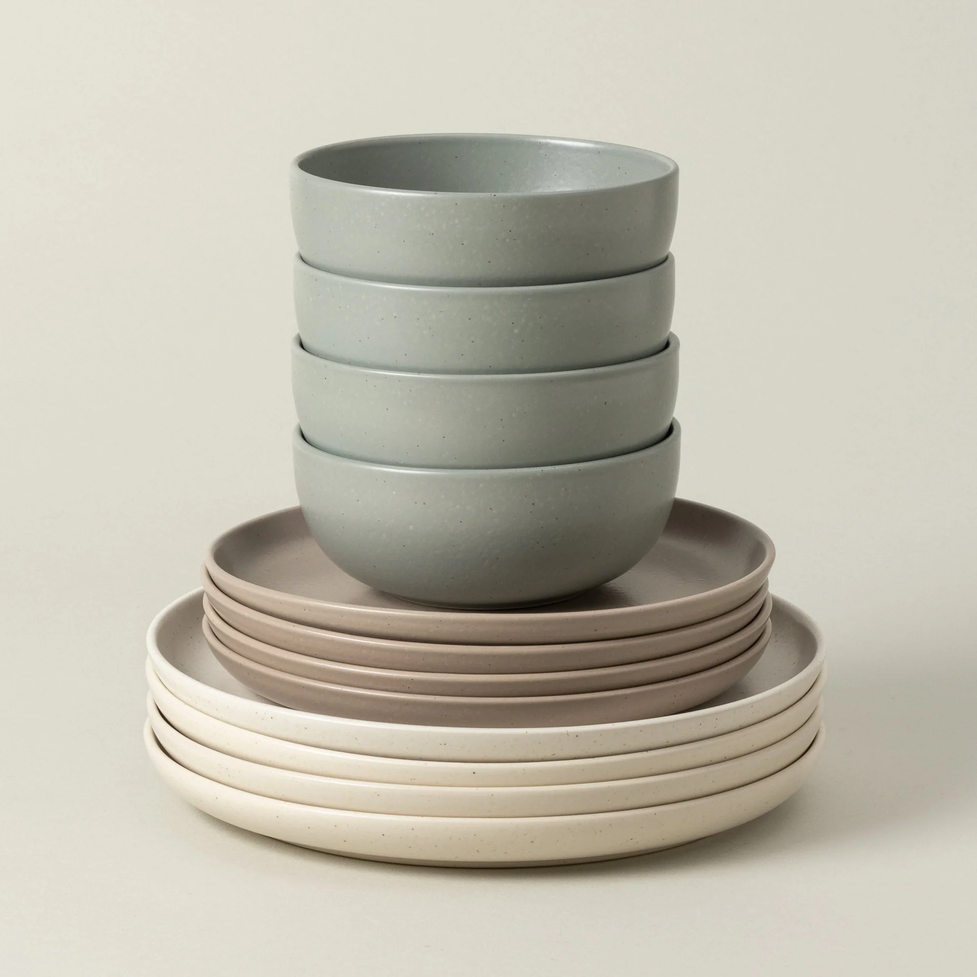 12-Piece Dinnerware Set with Bowl Pacifica, Casafina by COSTA NOVA