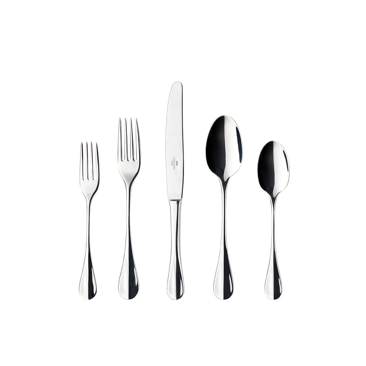 Flatware 5 Pieces Set Nau, 12 Sets (for 12 people)
