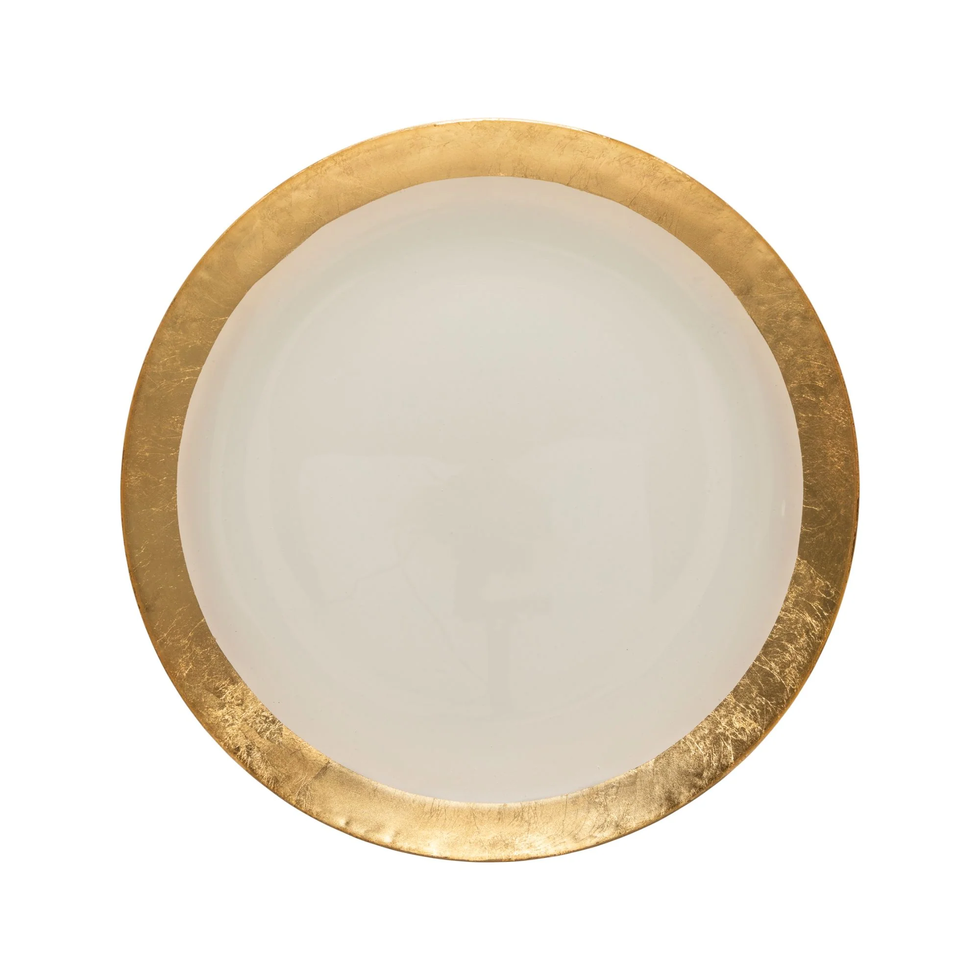Glass Band Charger Plate Camilla by Casafina